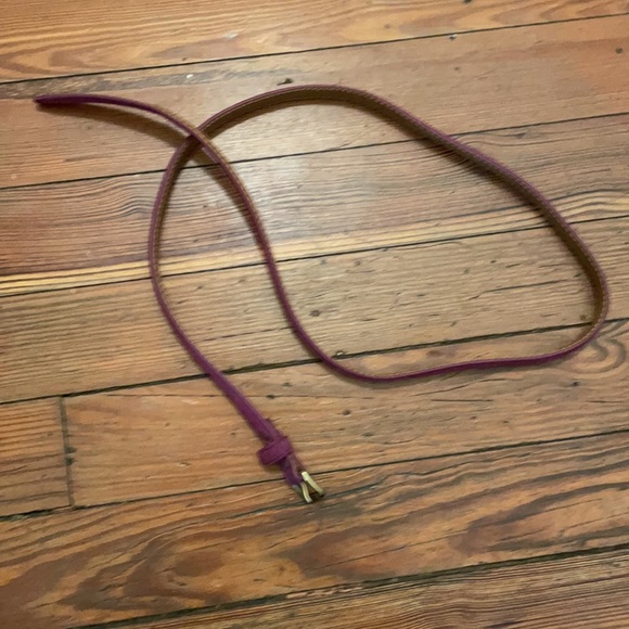 Thin Purple J. Crew Belt - Picture 2 of 4